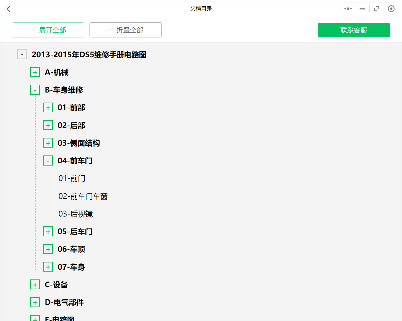 汽車維修手冊(cè)